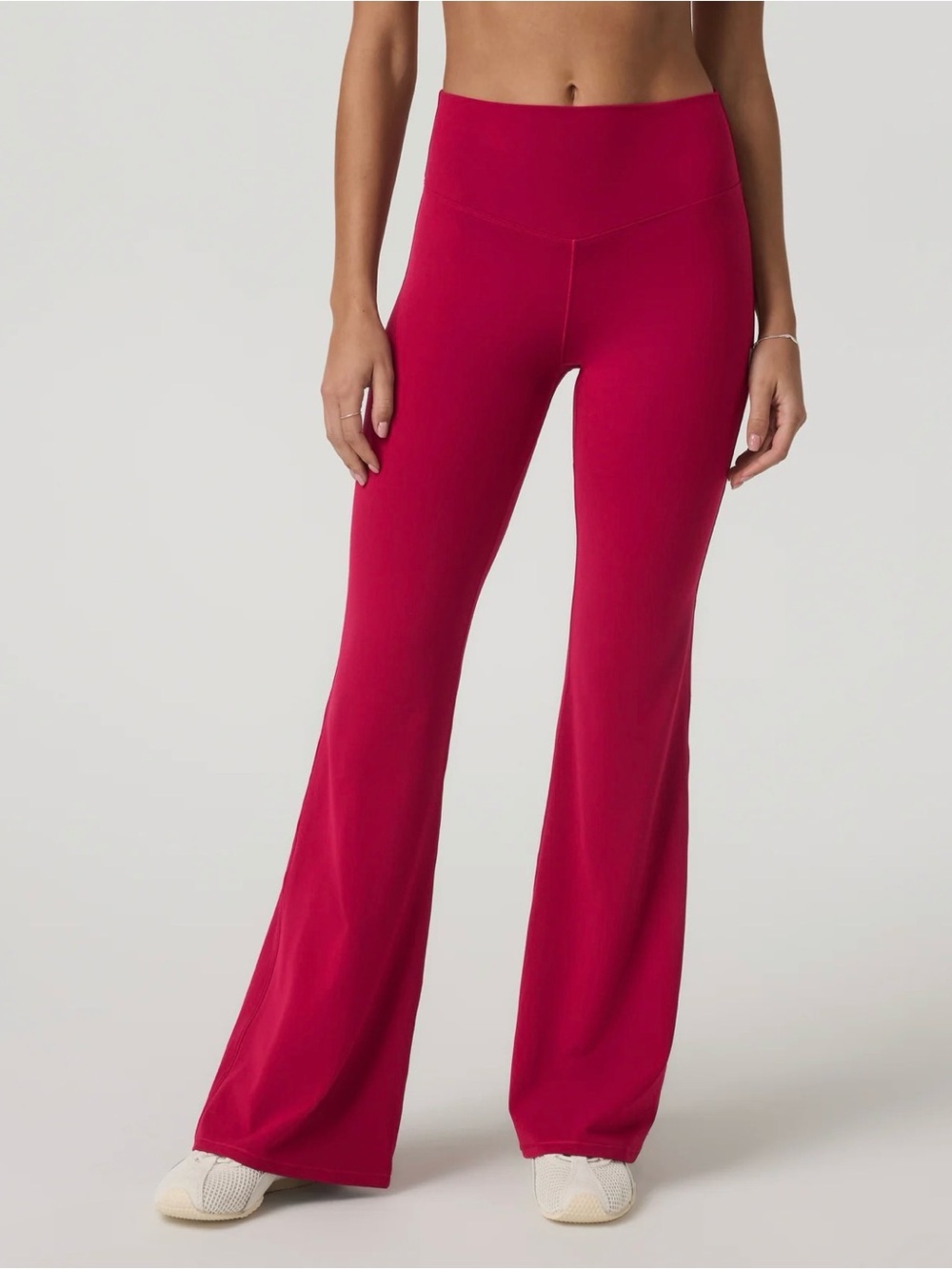 Vuori all the form flare legging women’s size XS strawberry red